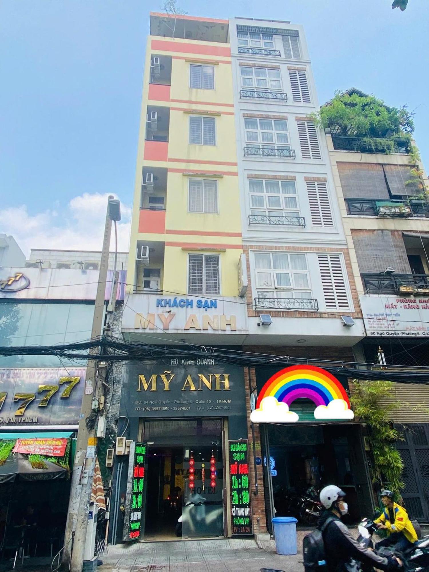 ホテル Khach San My Anh ホーチミン市 エクステリア 写真